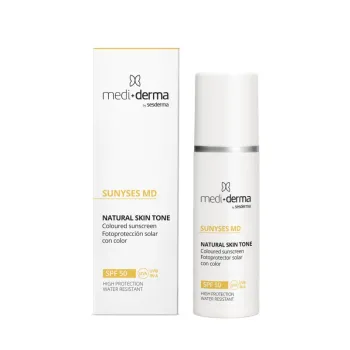 Mediderma Sunyses MD Natural Skin Tone SPF 50 50 ml | Tonuojantis saulės kremas