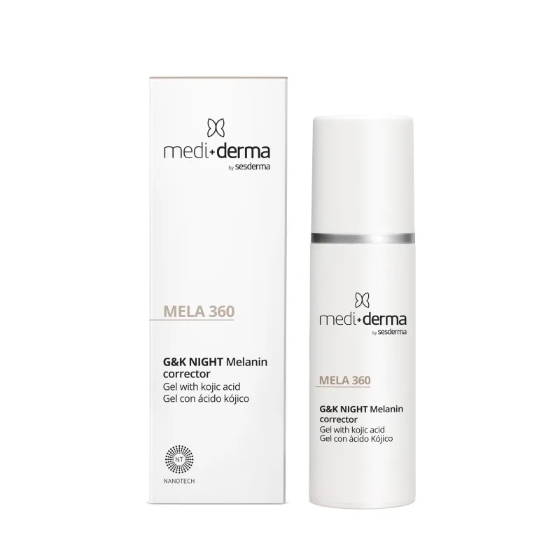 Mediderma MELA 360 G&K Night | Depigmentuojantis naktinis serumas