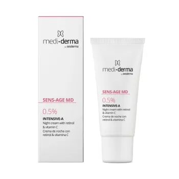 Mediderma Sens-Age MD Intensive-A Cream 0,5% 30 ml | Naktinis kremas su retinolu