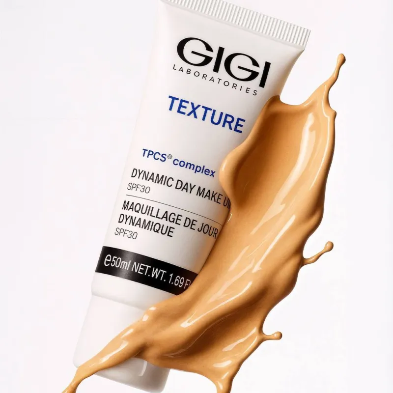GIGI Texture Dynamic Day Make-Up SPF30 | Тонирующий дневной крем Light 50 ml