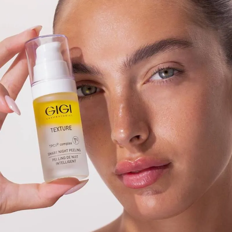 GIGI Texture Smart Night Peeling | Naktinis pilingas odos atnaujinimui 30 ml