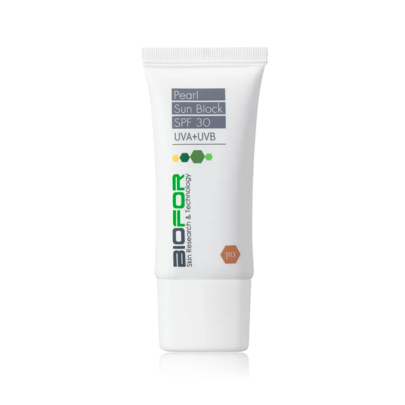 Biofor Pearl Sun Protection SPF 30 | Saulės apsaugos kremas su atspalviu 30 ml