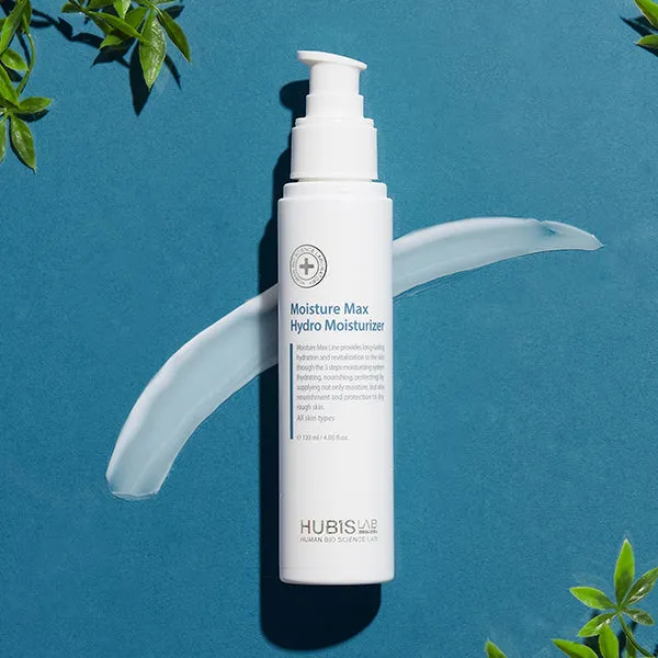 HUBISLAB Moisture Max Hydro Moisturizer | Ypač drėkinantis kremas 120 ml