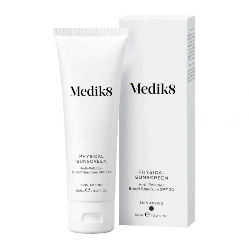 Medik8 Physical Sunscreen SPF50 | Mineralinis veido apsauginis kremas SPF50 60 ml