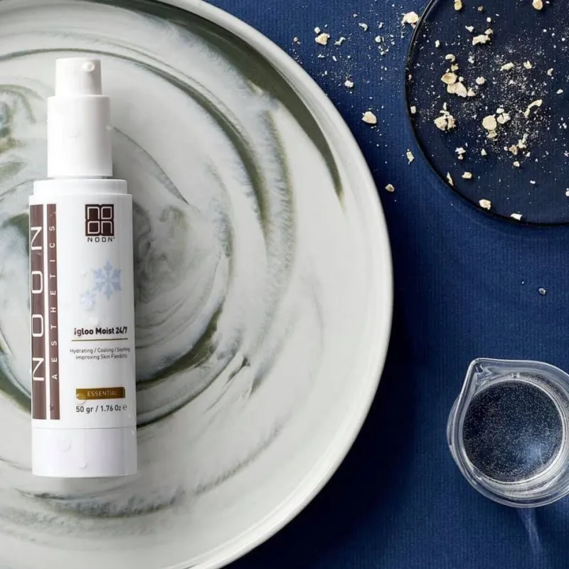 NOON Aesthetics Igloo Moist | Intensyviai drėkinantis ir raminantis kremas su vėsinančiu efektu 50 ml