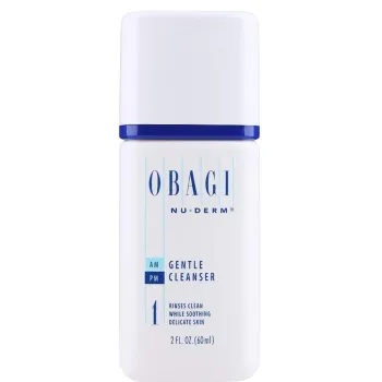 OBAGI MEDICAL Nu-Derm Gentle Cleanser | Мягкое Очищающее Средство Дорожного Формата, 60 мл