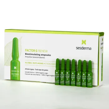 Sesderma Factor G Biostimulating Ampoules | Intensyviai atnaujinančios ampulės 7x1,5 ml