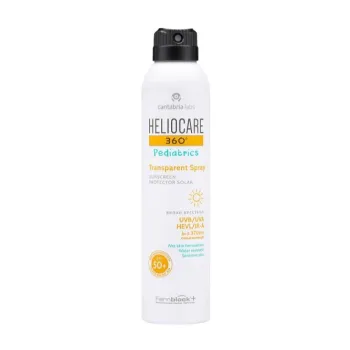 HELIOCARE 360° Pediatrics Skaidrus purškiklis SPF50+ | Skaidrus saulės apsaugos purškalas vaikams, 200 ml