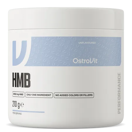 OstroVit HMB | HMB milteliai 2552 mg 210 g