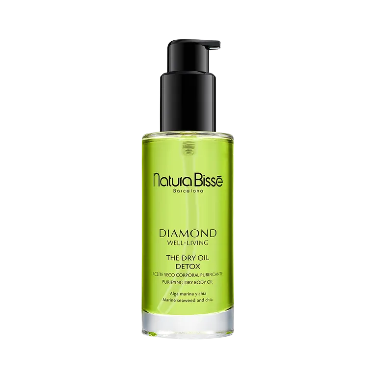 Natura Bissé Diamond Well-Living The Dry Oil – Detox | Valanti ir švarinanti ir subalansuojanti sausoji kūno aliejus su jūros dumblių ir čijos aliejumi 100 ml