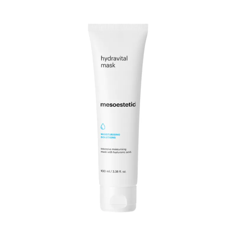 Mesoestetic hydravital mask | Intensyviai drėkinanti veido kaukė sausiai ir dehidratuotai odai 100 ml