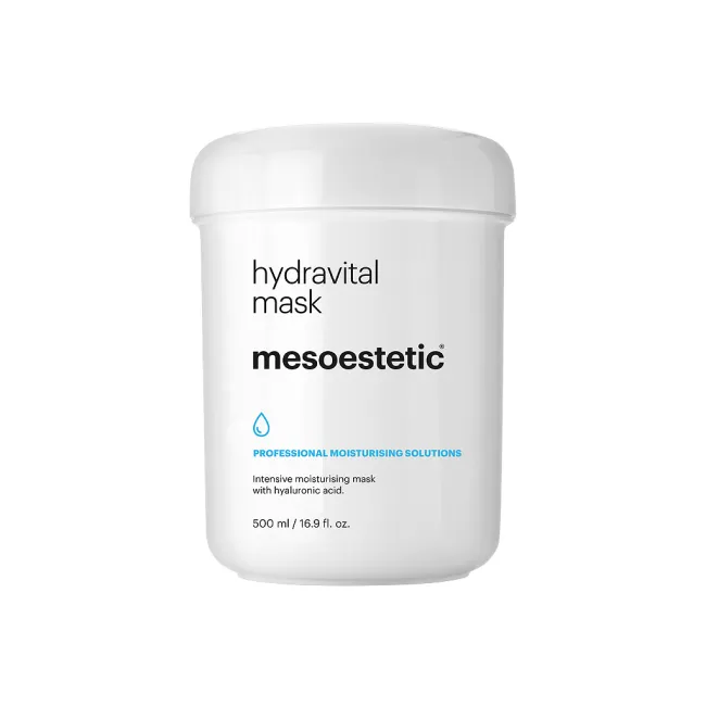 Mesoestetic hydravital mask | Профессиональная интенсивно увлажняющая маска для сухой и обезвоженной кожи лица 500 мл
