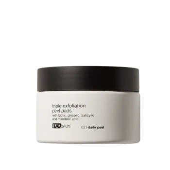 PCA Skin Triple Exfoliation Peel Pads | Trijų poveikių šveičiamojo poveikio diskai odos atnaujinimui 30 vnt.