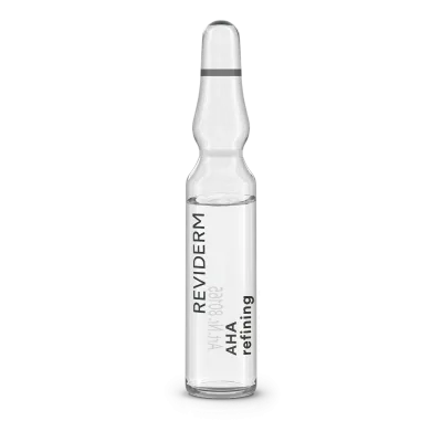 Reviderm AHA Refining Ampoule | Naktinis AHA koncentratas odos tekstūros lyginimui 7 x 2 ml