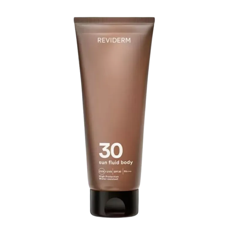REVIDERM Sun Body Fluid SPF30 | Lengvas kūno saulės apsaugos fluido 250 ml