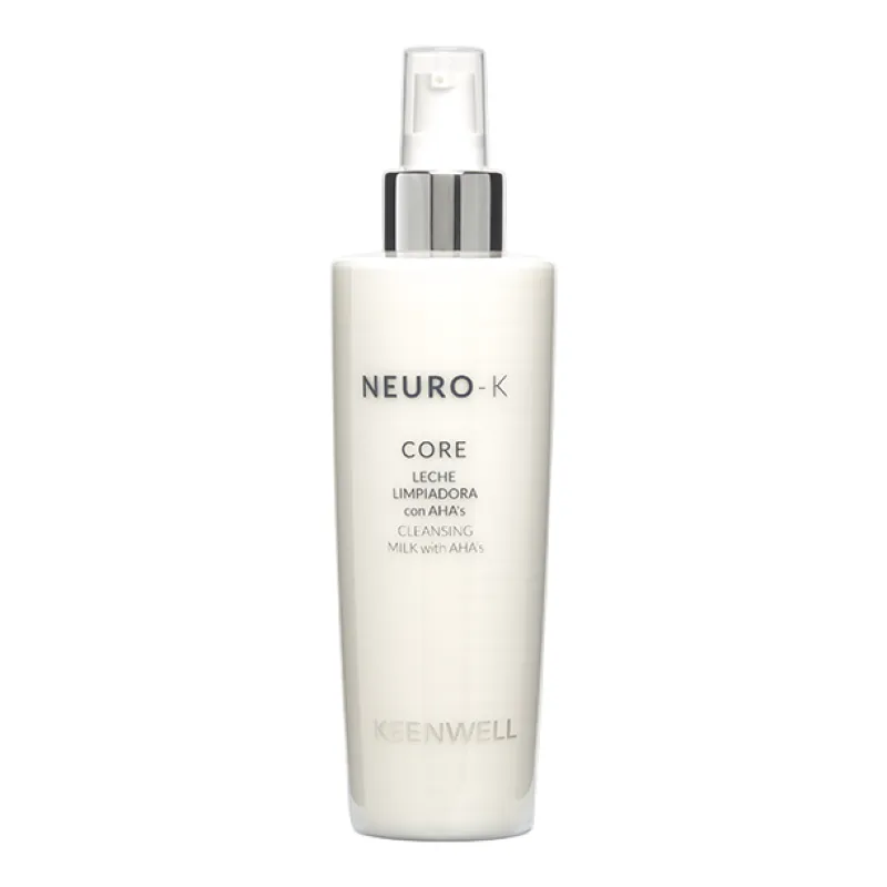 Keenwell NEURO-K Cleansing Milk with AHA’s 200 ml | Valomasis pienelis su AHA rūgštimis