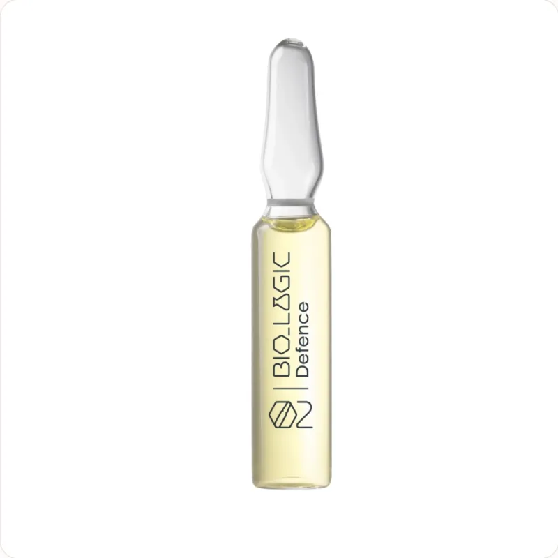 BIOFOR Bio-Logic Defence 6 ampulės | Antioksidantų ampulės odos apsaugai, 6 × 2 ml