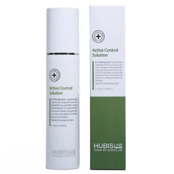 HUBISLAB Active Control Solution | Sebumą subalansuojantis tonikas riebiai ir probleminiai odai 120 ml