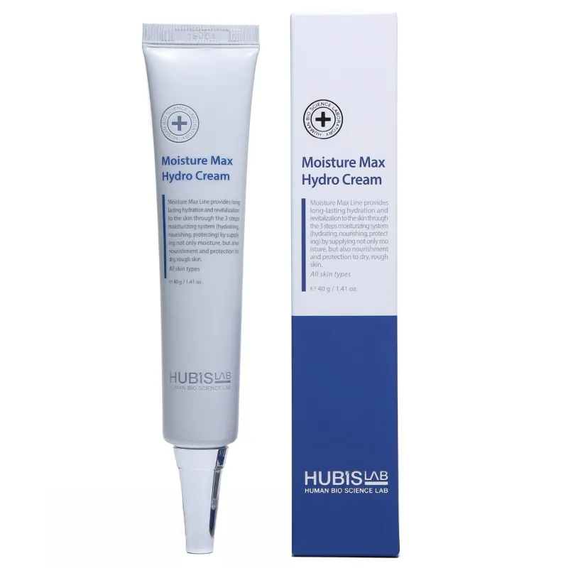 HUBISLAB Moisture Max Hydro Cream | Ypač drėkinantis kremas 40 g
