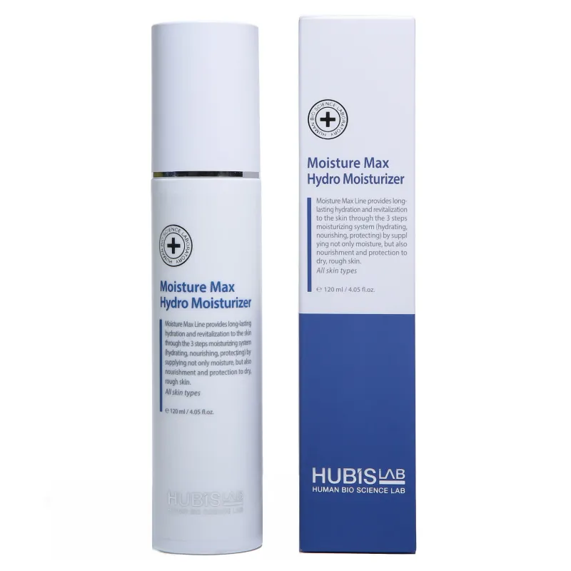 Hubislab Moisture Max Hydro Moisturizer 120 мл — лёгкий увлажняющий крем
