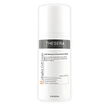 THESERA Hydroglow Cell Cream | Drėkinamasis ir Spindesį suteikiantis Veido Kremas 100 ml