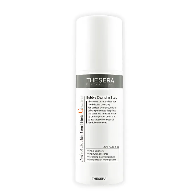 Thesera Perfect Double Pearl Pack Cleanser | Mikroburbulų valiklis 100 ml